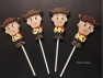 541sp Woodsman Toy Story Chocolate or Hard Candy Lollipop Mold 541sp Woodsman Toy Story Chocolate or Hard Candy Lollipop Mold
